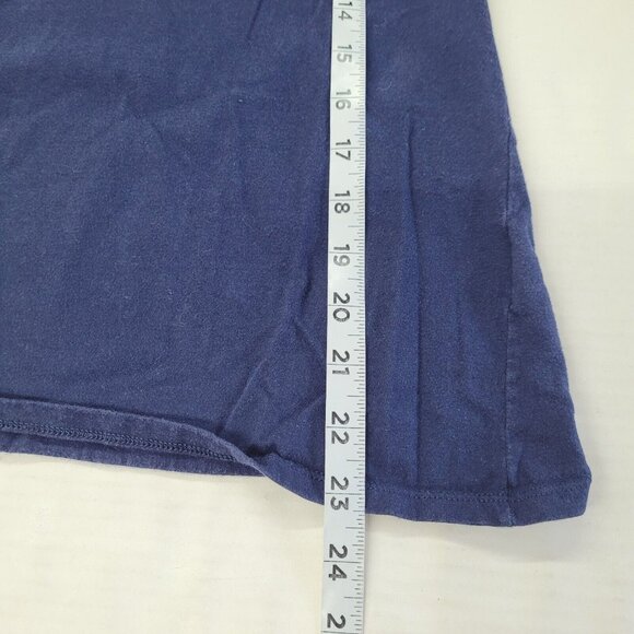 Superbowl 50 Denver Broncos Shirt Womens L (Fits Like M) Blue Nike Athletic Fit‎ - Picture 8 of 12